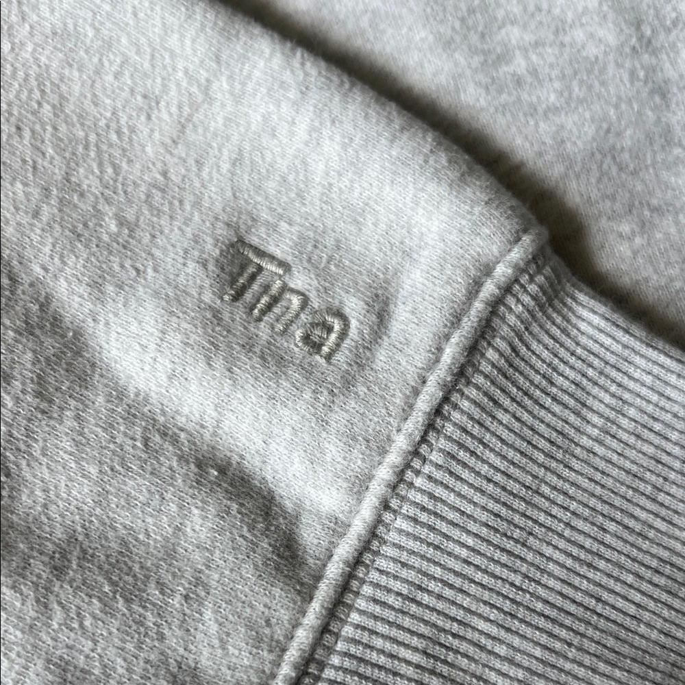 TNA Light Gray Crewneck Sweater - Picture 6 of 9